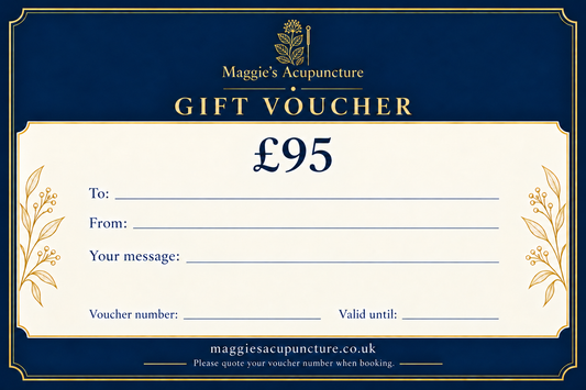 Maggie’s Acupuncture Gift Voucher