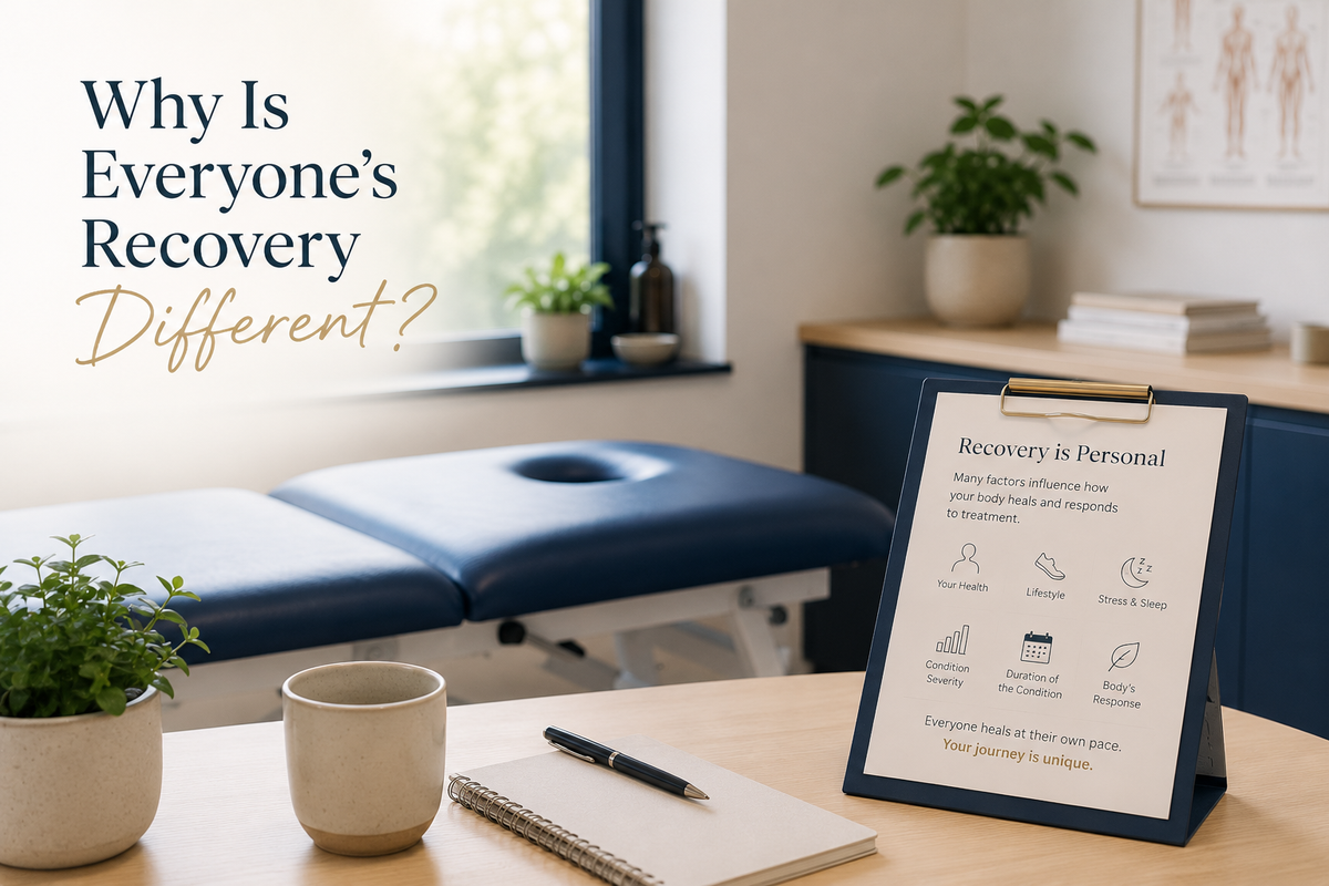 Individual acupuncture consultation supporting personalised recovery